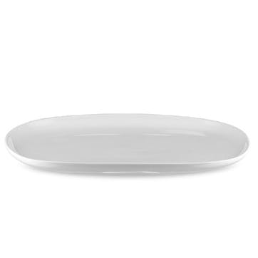 Itsumo Serving Platter, W25 x L17cm, White