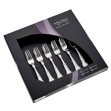 Everyday Classics Kings Pastry Forks, Set of 6
