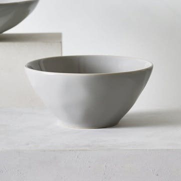 Portobello Cereal Bowl, Grey