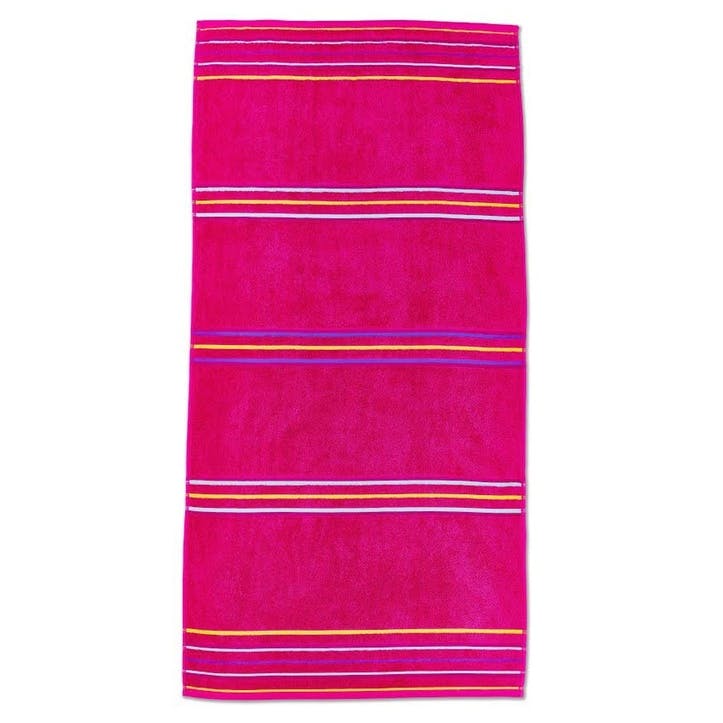 Rainbow Beach Towels Set, Pink