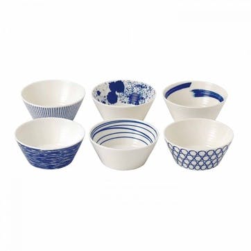Pacific Nibble Bowls, Set of 6