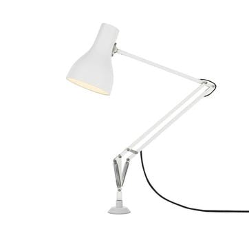 Type 75 Lamp with Desk Insert, Alpine White