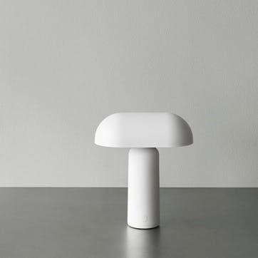 Porta Table Lamp H23.5cm, White