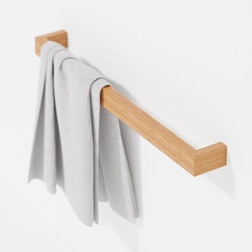 Towel Rail L72cm, Bamboo