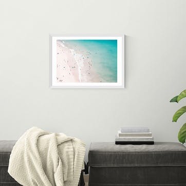 Ingrid Beddoes Beach Summer Lover II Framed Print 63 x 45cm, Blue