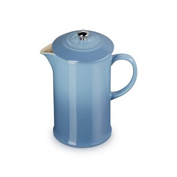 Stoneware Cafetiere 1L, Chambray