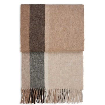 Manhattan Throw, H130 x W200cm, Beige