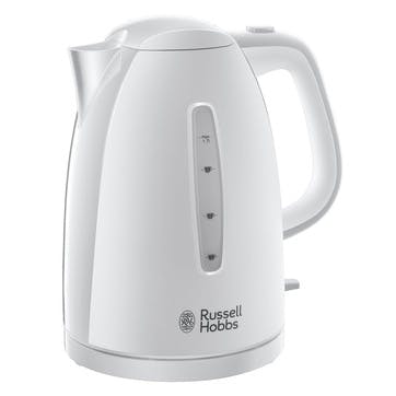 Textures Kettle; White