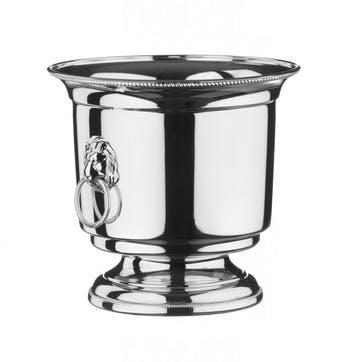 Silver Plated Ice Bucket and Strainer