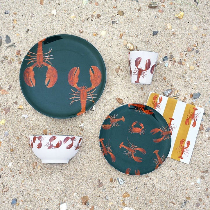 'Lobster' Melamine Dinner Plate