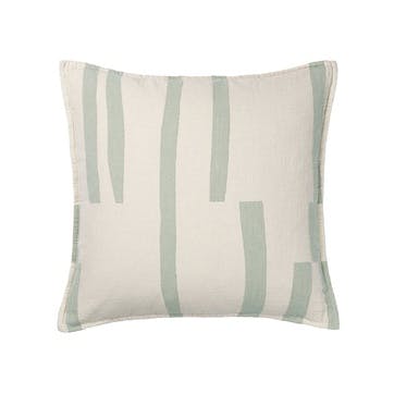 Lyme Grass Cushion, 50cm x 50cm, Green