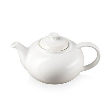 Stoneware Classic Teapot, Meringue