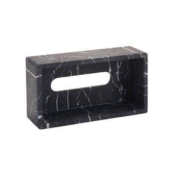 Nero Tissue Holder, Black