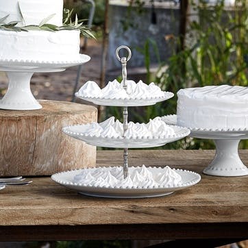 Pearl Three-Tier Cake Stand