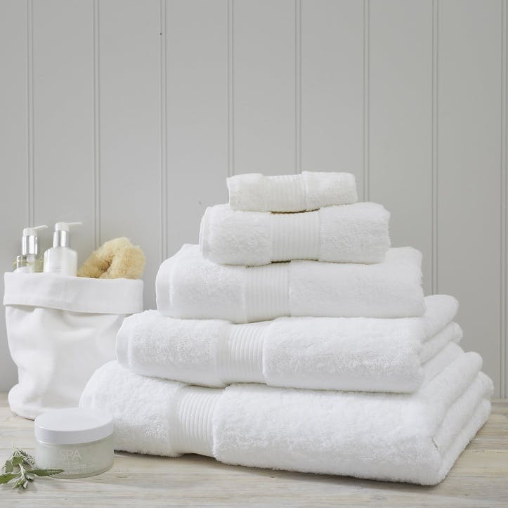 Egyptian Cotton Towel, Bath Sheet, White