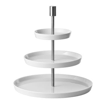 Loft, 3 Tier Cake Stand, White