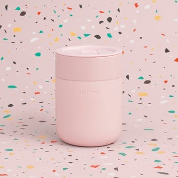 The Porter Portable Ceramic Mug 350ml, Terrazzo Blush