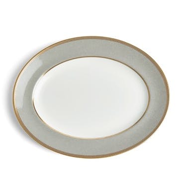 Renaissance Grey Platter 28  x 35cm