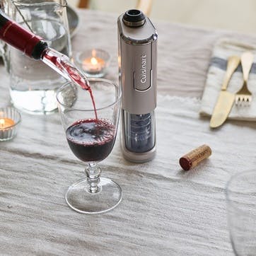 Cordless 4 in 1 Wine Opener, Silver