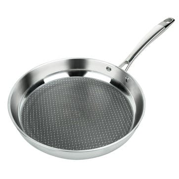 Pixel Non-Stick Frying Pan 28cm, Silver/Black