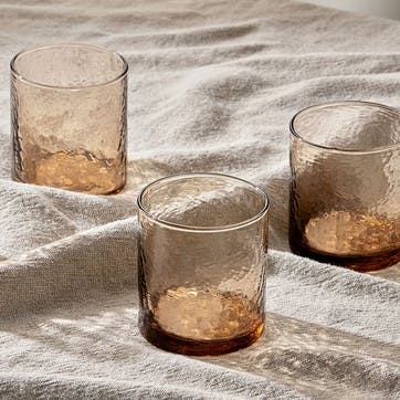 Yala Set of 4 Tumblers 325ml, Dusty Terracotta