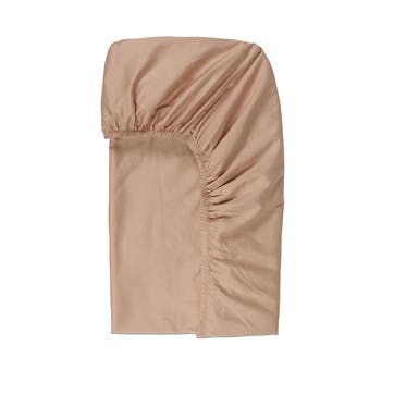 Perfect Sateen Fitted Sheet Superking, Clay Pink