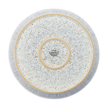 Halo Speckle Coupe Dinner Plate, 26cm, Blue