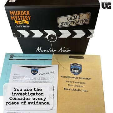 Murder Mystery Party Case Files: Murder Noir