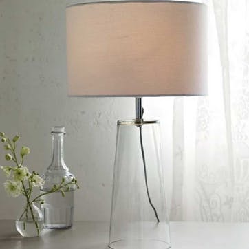 Bowery Table lamp H54.5 x D33cm, clear