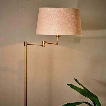 Kara Floor Lamp H142cm, Brass