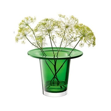 Victoria Vase/Lantern H19cm, Fern Green