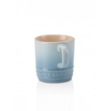 Stoneware Espresso Mug; Coastal Blue