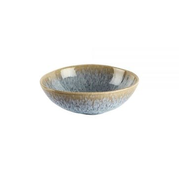 Lunar Dessert Bowl, W14.6cm x D5.4cm, Blue/Grey