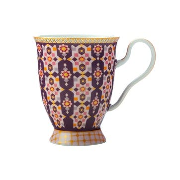 Teas & C's Kasbah Porcelain Footed Mug 300ml, Rose