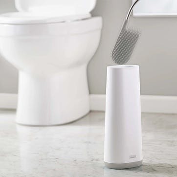 Smart toilet brush, Joseph Joseph, Flex, white/grey