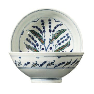 Isphahan Porcelain Soup/ Small Serving Bowl