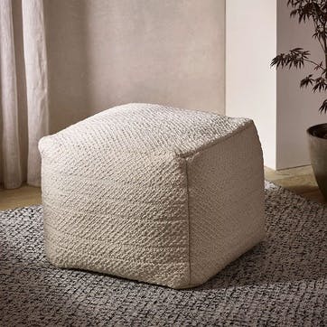 Dalton Pouffe Pouffe H43 x D52cm, Natural