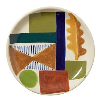 Side plate, D19cm, Donna Wilson, Spring Oak, Multi