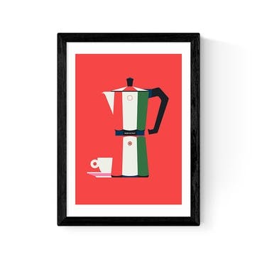 Bo Lundberg Made in Italy Print A3, Black Frame