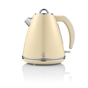 Retro Jug Kettle 1.5L, Cream