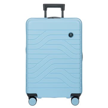 Ulisse expandable trolley suitcase 55cm, Sky Blue