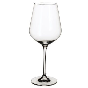 Set of 4 bordeaux wine glasses, 650ml, Villeroy & Boch, La Divina, crystal glass