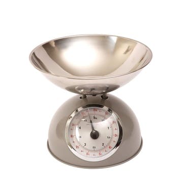 Traditional Kitchen Scale, Grey