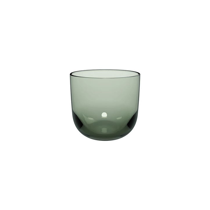 Like Set of 2 Water Glasses 280ml, Sage