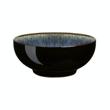 Halo Cereal Bowl, 16cm, Black/ Blue