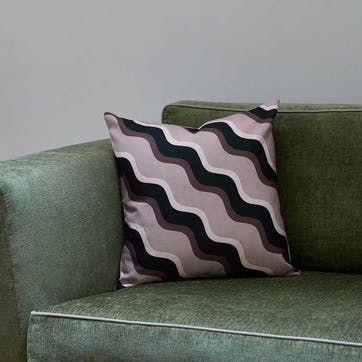 Linen Cushion H50 x W50cm, Mocha