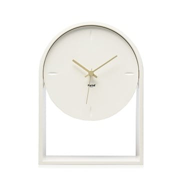 Air Du Temps, Mantel Clock, White