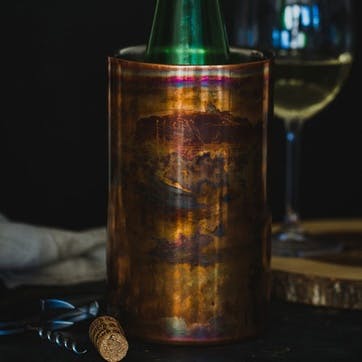 Iridescent Copper Wine Cooler