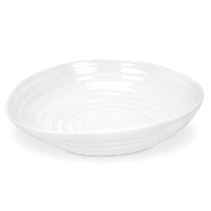 Ceramics Set of 4 Pasta Bowls D23.5cm, White