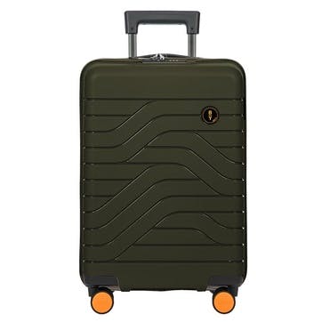 Ulisse expandable trolley suitcase 55cm, Olive